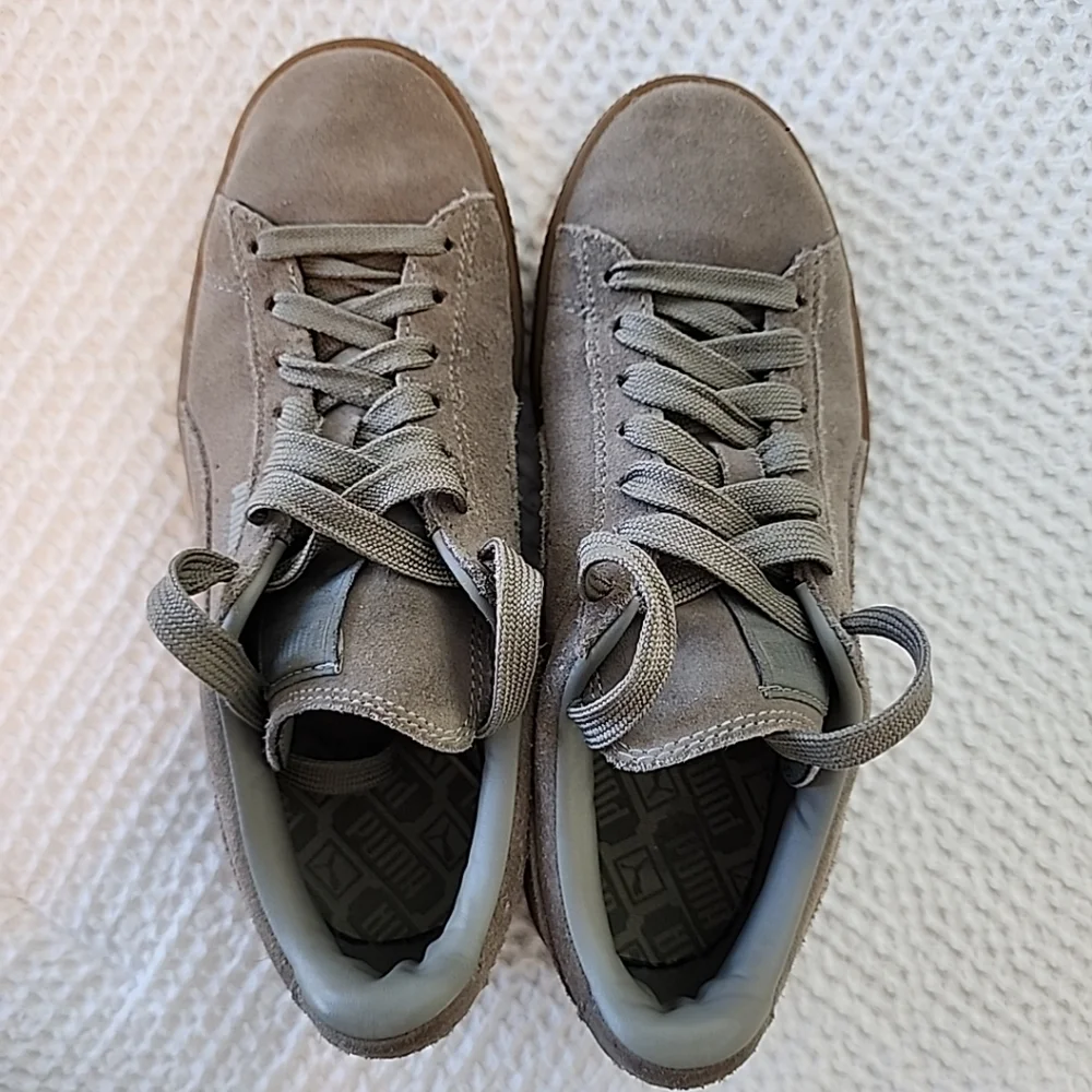 Puma Classic Suede Vetiver Shoe Mens 6 - Picture 6 of 7